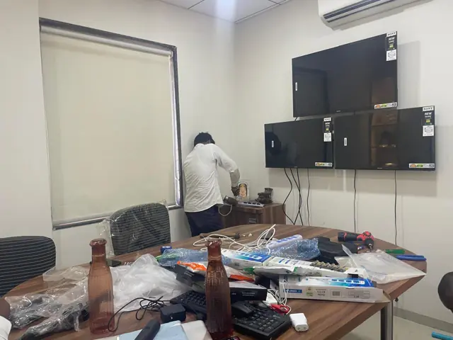Workspace setup in progress